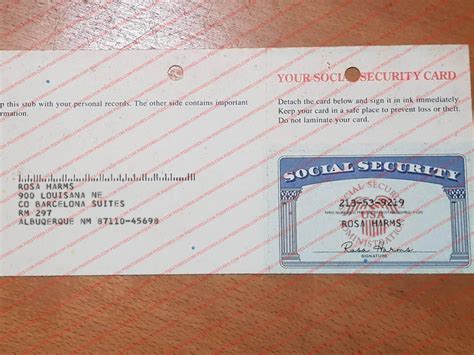 Social Security Card Template 12 - PSD Stores