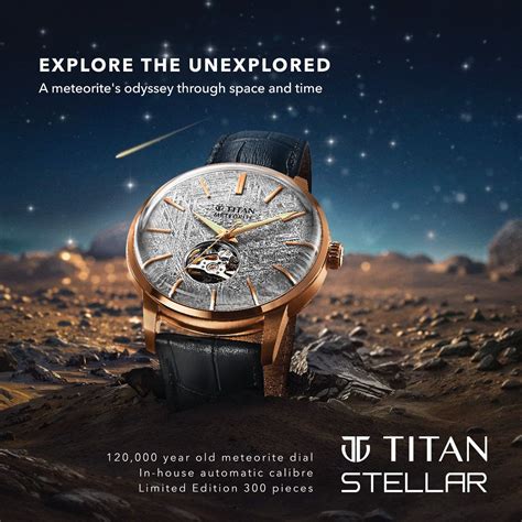 The Titan Stellar 2.0 collection paints a cosmic canvas through horology