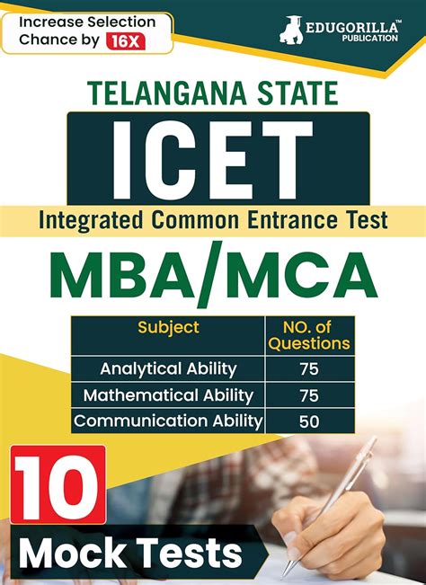 TS ICET Exam 2024 for MBA / MCA | Telangana State Integrated Common ...