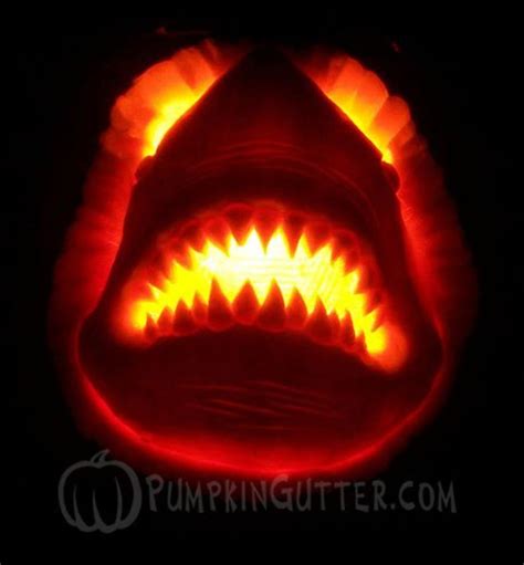Shark Pumpkin Carving Patterns