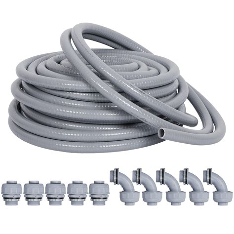 Buy Neorexon Liquid-Tight Conduit and Connector Kit 1/2inch 25ft ...