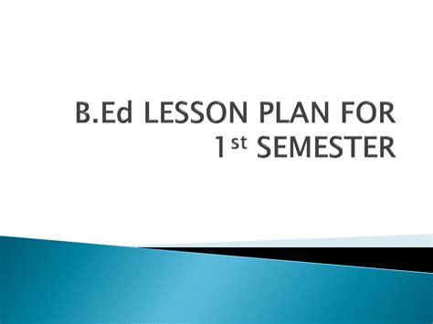 Image result for B Ed Lesson Plan Science
