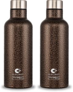 CLAY CRAFT Vacbott Melissa Single Walled Non Insulated Water Bottle ...