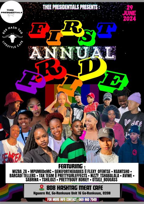 First Annual Pride, Pretoria Garankua, 29 June to 30 June | AllEvents
