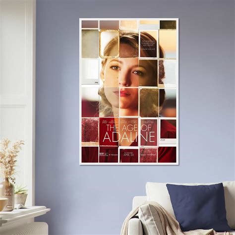 The Age of Adaline Movie Poster, The Age of Adaline Vintage Movie Poster, Classic Poster - Citiesbox - age of adaline