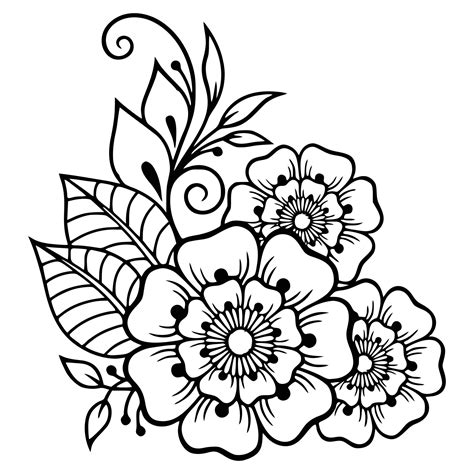 Easy Adult Colouring Pages