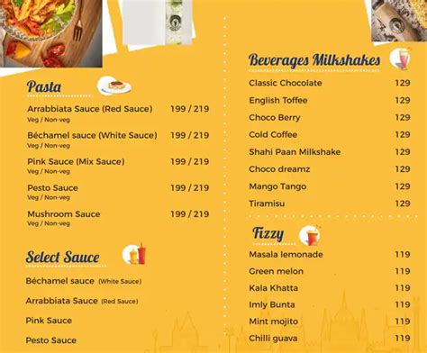 Menu at The Hungarian Crust, Gurugram