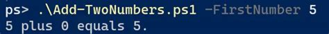 PowerShell Script Parameters 的图像结果