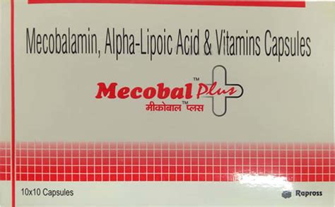 Mecobal Plus Strip Of 10 Capsules: Uses, Side Effects, Price & Dosage ...