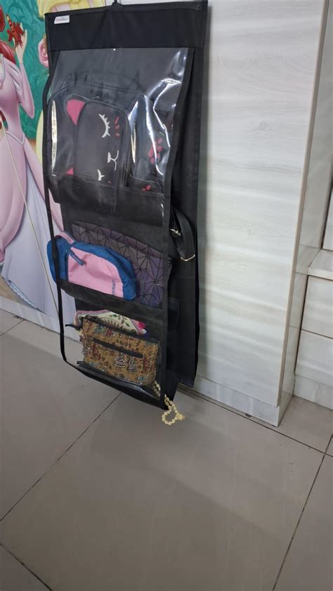 Ladies Handbag Organizer | Purse Storage Closet for Wardrobe – Fab Ellite