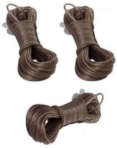 SBTs PVC Coated Steel Wire Rope (Pack of 3) -16 Brown - Buy SBTs PVC ...