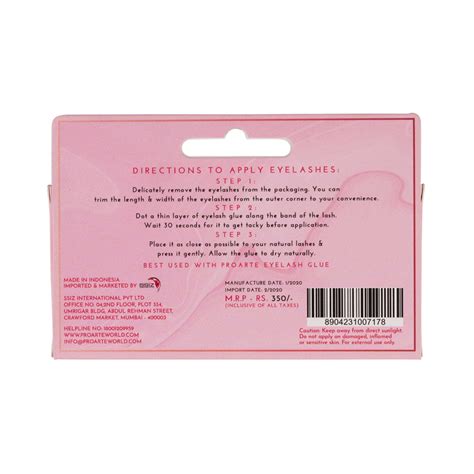 Buy Go Solo Small Eyelashes PA109 Online at Best Prices | Proarte World