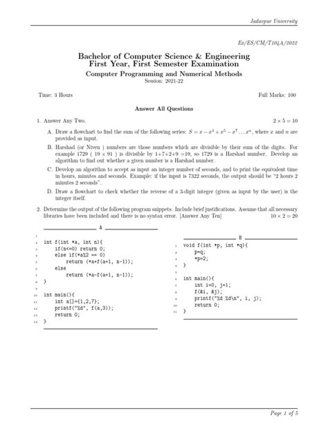 Image result for Computer Science Engineering 1st Year