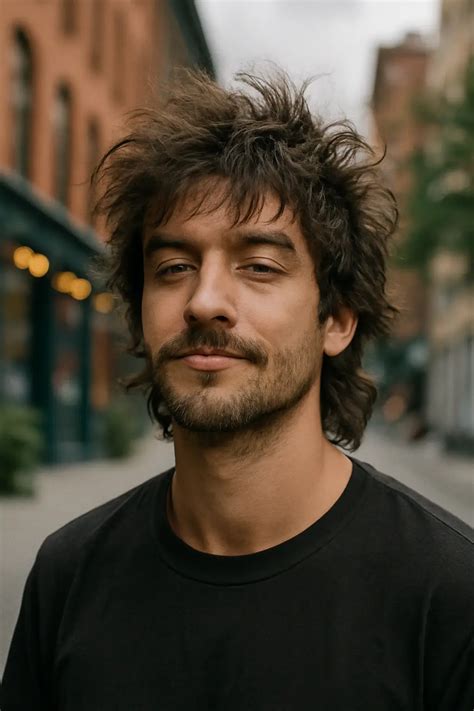 23 Wolf Cut Men Variations Trending Now - Barber Xpert