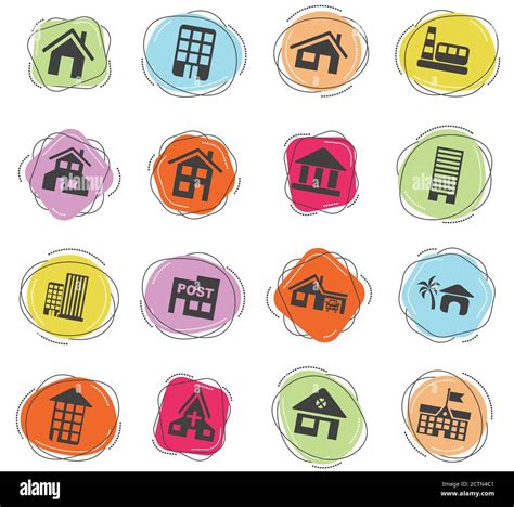 Building Icon Set 的图像结果