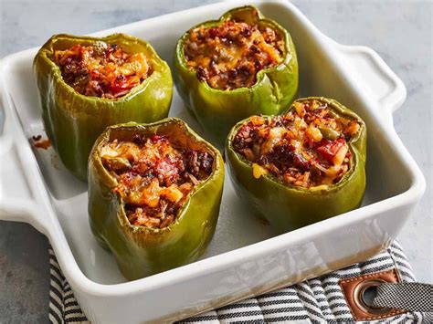 Stuffed Green Peppers Recipe | Seafoodroom.hk