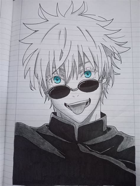 Anime Gojo Sketch