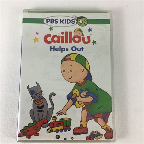 Buy PBS Kids Caillou Helps Out DVD Special Features Coloring Pages New ...