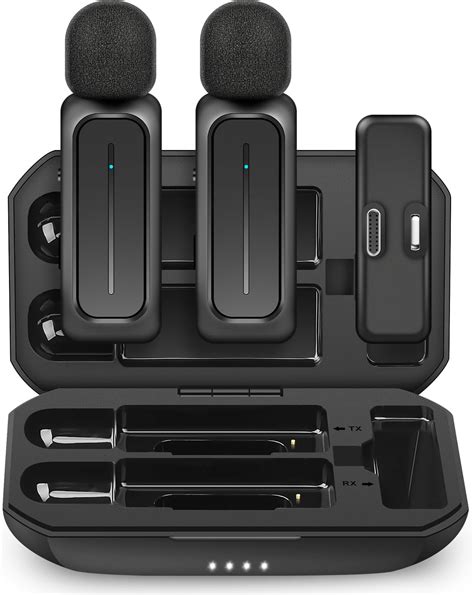 Amazon.com: MAYBESTA Wireless Mini Microphone for iPhone iPad Android ...