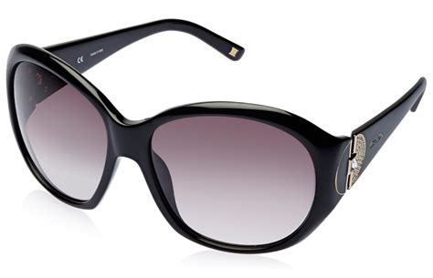 Buy Escada Oversized Sunglasses (Black) (SES 184S|700|60) at Amazon.in