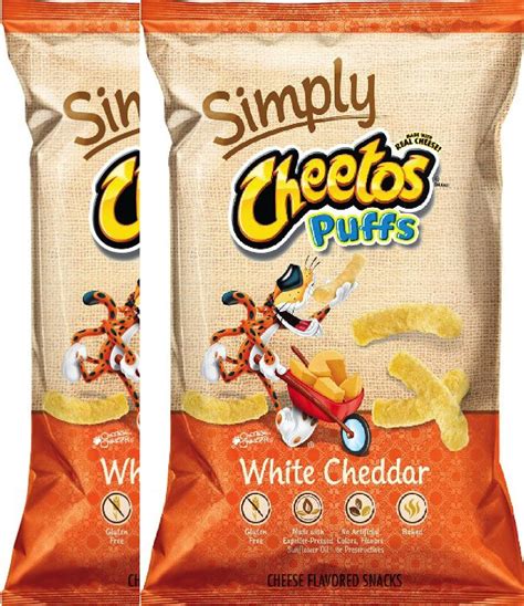 Amazon.com: Simply Cheetos Puffs, White Cheddar, 12oz Party Size Bag
