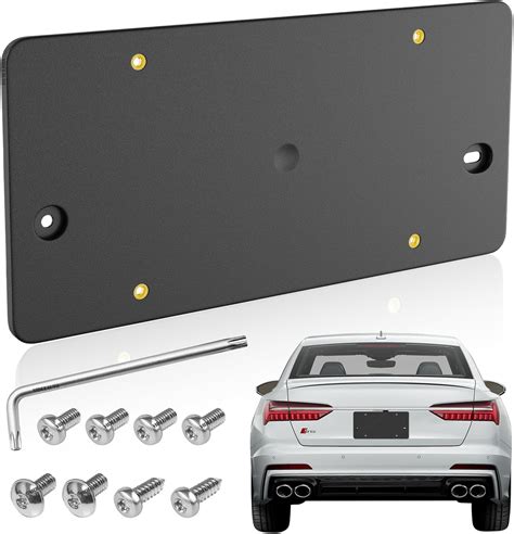 Amazon.com: YIDEEAUTO Rear License Plate Bracket Holder for Audi A3 A4 A5 A6 A7 S4 S5 S6 S7 RS5 ...