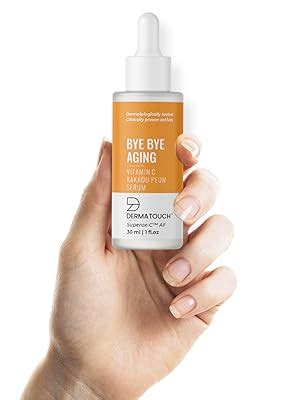 DERMATOUCH Bye Bye Aging Vitamin C Face Serum with Kakadu Plum | Helps ...