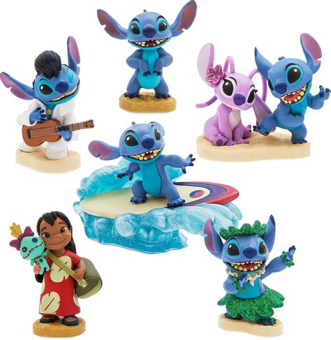 Buy Disney Lilo & Stitch Figure Play Set Online India | Ubuy