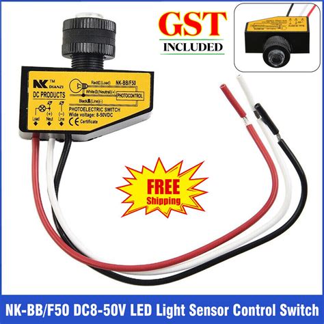 Image result for 12V Light Sensor Switch