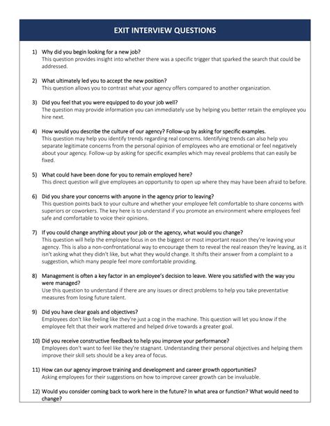 Image result for Sample Exit Interview Questions