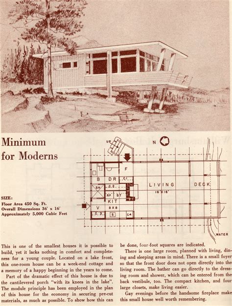 Mid Century Modern House Plans Eplans