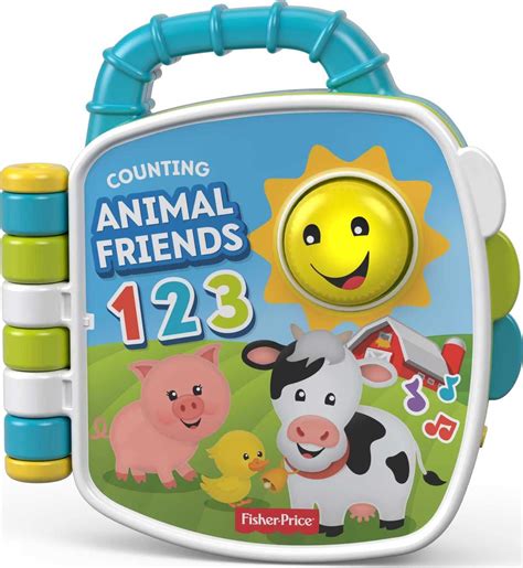 Buy Fisher-Price Plastic Laugh & Learn Counting Animal Friends Book ...