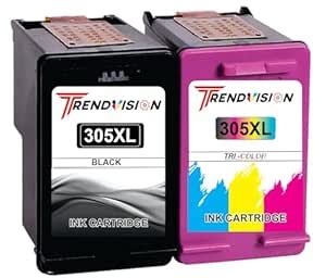 Trendvision 305XL Combo Cartridge for USE in Deskjet 1210 1212 1215 ...