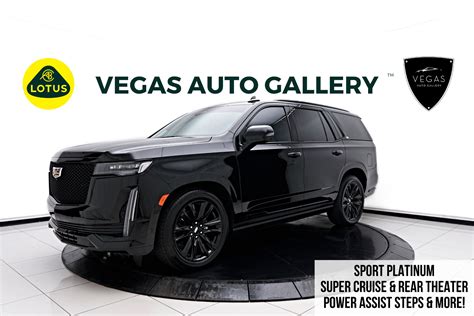 Used 2022 Cadillac Escalade Sport Platinum For Sale (Sold) | Lotus Las Vegas Stock #171233A