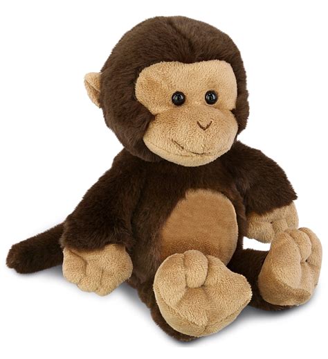DolliBu Monkey Plush - Soft Stuffed Jungle Animal, Perfect Gift - 9 ...