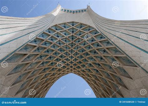 Azadi Tower in Tehran, the Capital of Iran Editorial Image - Image of tehran, iranian: 341608520