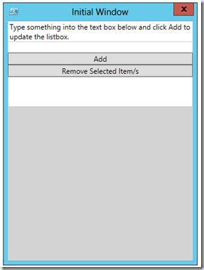 PowerShell ListBox 的图像结果
