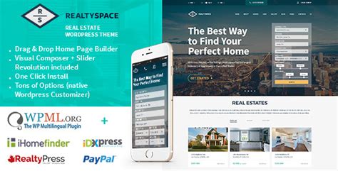 realtor v1 4 1 responsive real estate wordpress theme