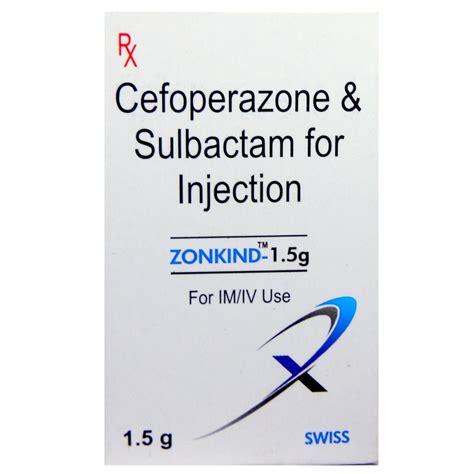 ZONKIND INJECTION 1.5GM | Uses, Side Effects, Price | Apollo Pharmacy