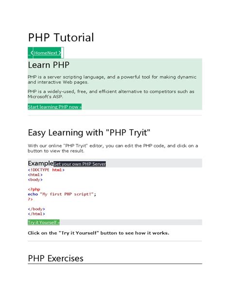 Image result for Tutorial Php5