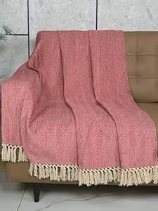 Saral Home Pink Chenille Sofa Throw (140X160 Cms) : Amazon.in: Home ...