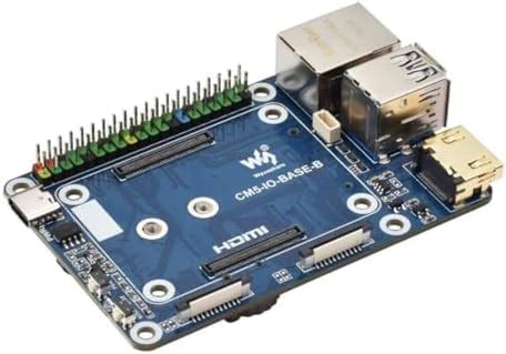 Waveshare Mini Base Board (B) for Raspberry Pi Compute Module 4 CM4 ...