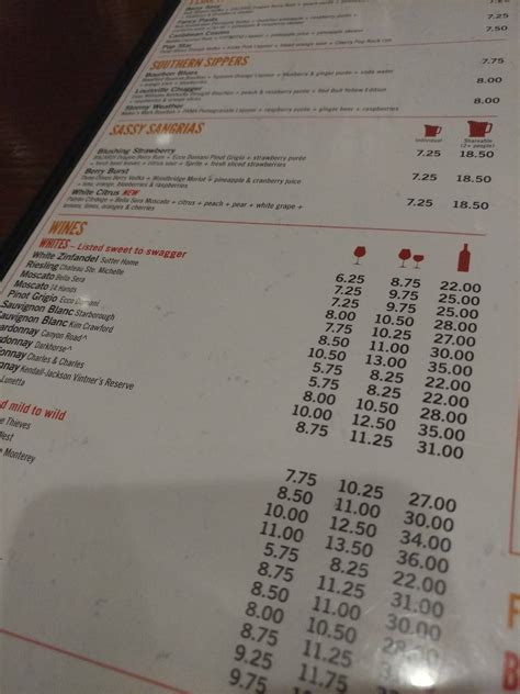 Menu at Smokey Bones Ronkonkoma BBQ, Ronkonkoma