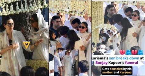 Sunjay Kapur's last rites: Ex-wife Karisma Kapoor gets teary-eyed, son ...