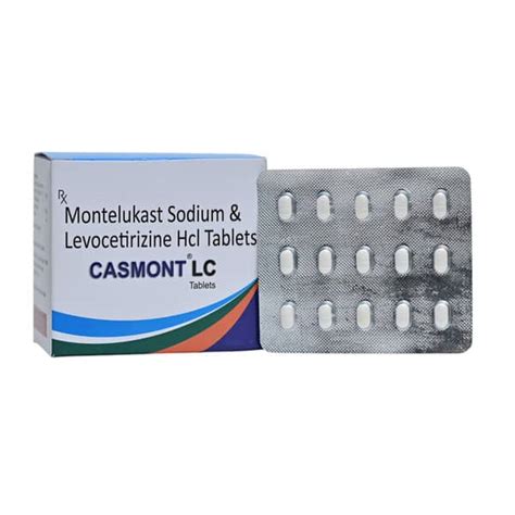Casmont Lc Strip Of 15 Tablets: Uses, Side Effects, Price & Dosage ...
