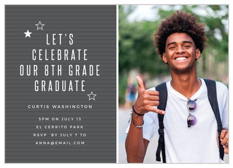 Image result for Middle School Graduation Invitations