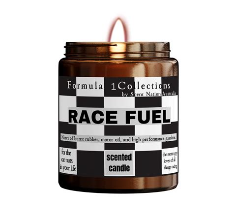 Racing Fuel Petrol Gasoline Scented Candle – Scent Nation Australia