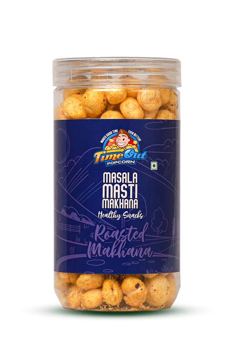 Peri Peri & Masala Masti Makhana (Pack of 2) – TimeOut Popcorn