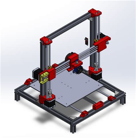3D打印机三维模型3D模型下载_三维模型_SolidWorks模型 - 制造云 | 产品模型