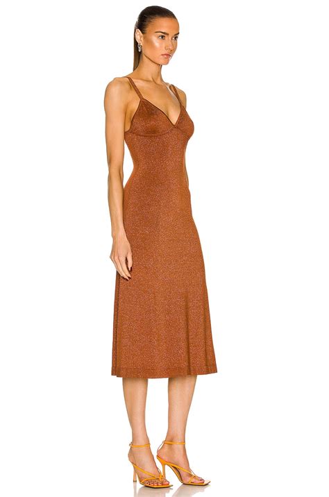 JoosTricot Midi Spaghetti Dress in Toffee | FWRD
